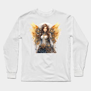 Steampunk Angel #14 Long Sleeve T-Shirt